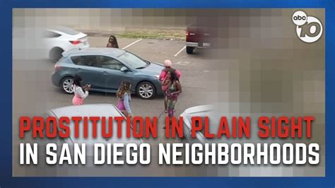 Prostitution in plain sight in San Diego neighborhoods 